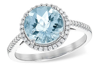 C227-23664: LDS RG 2.08 AQUAMARINE 2.27 TGW