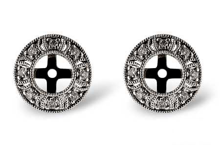 D037-26373: EARRING JACKETS .12 TW (FOR 0.50-1.00 CT TW STUDS)