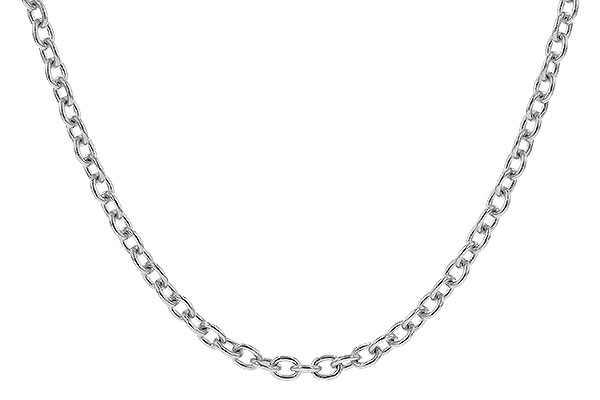 D310-88209: CABLE CHAIN (20IN, 1.3MM, 14KT, LOBSTER CLASP)