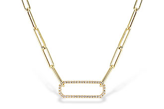 F310-81900: NECKLACE .50 TW (17 INCHES)