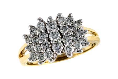 G129-91836: LDS WED RING .90 TW