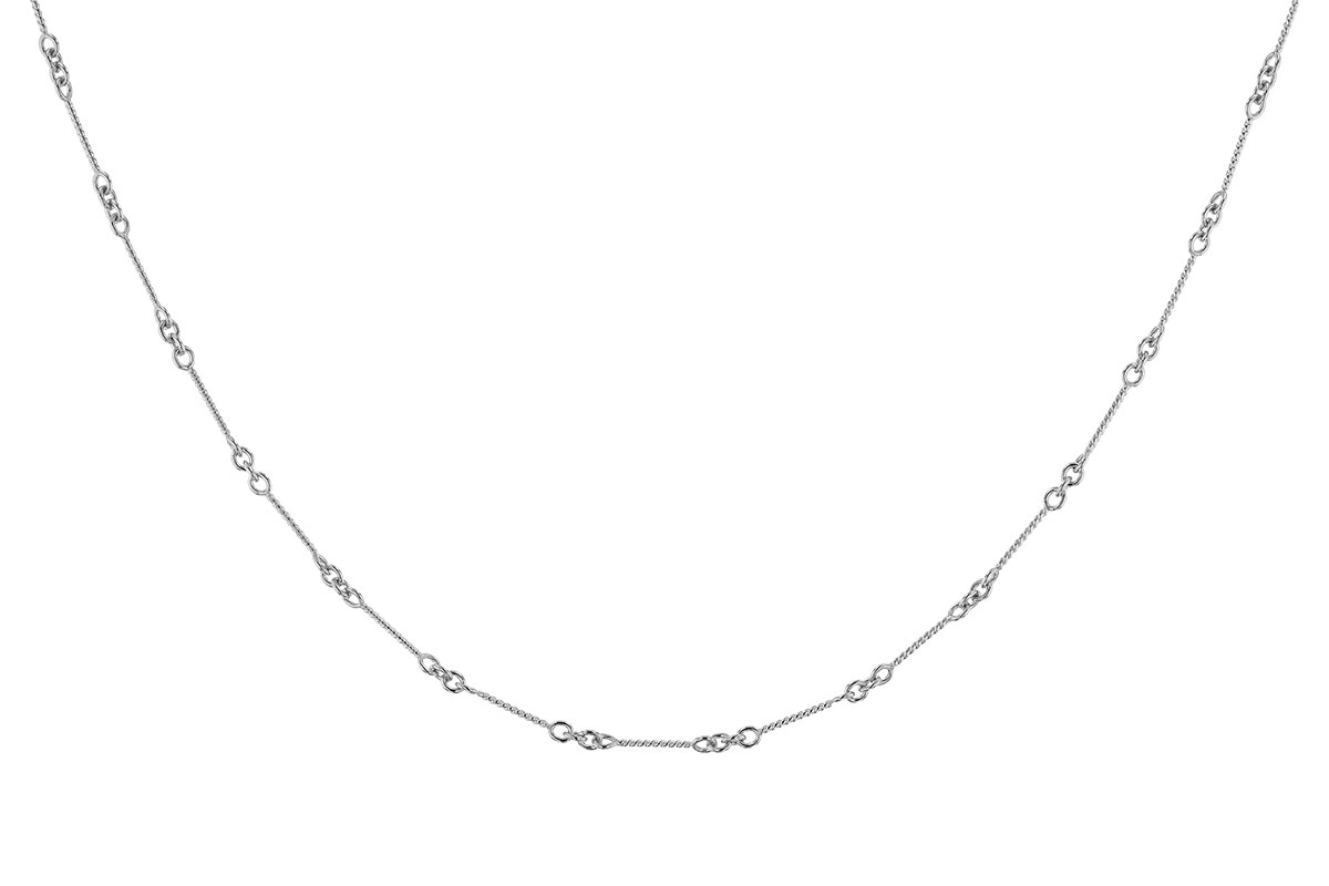 G310-87318: TWIST CHAIN (24IN, 0.8MM, 14KT, LOBSTER CLASP)