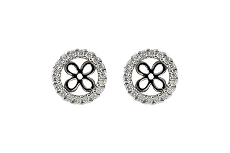 K224-49109: EARRING JACKETS .30 TW (FOR 1.50-2.00 CT TW STUDS)
