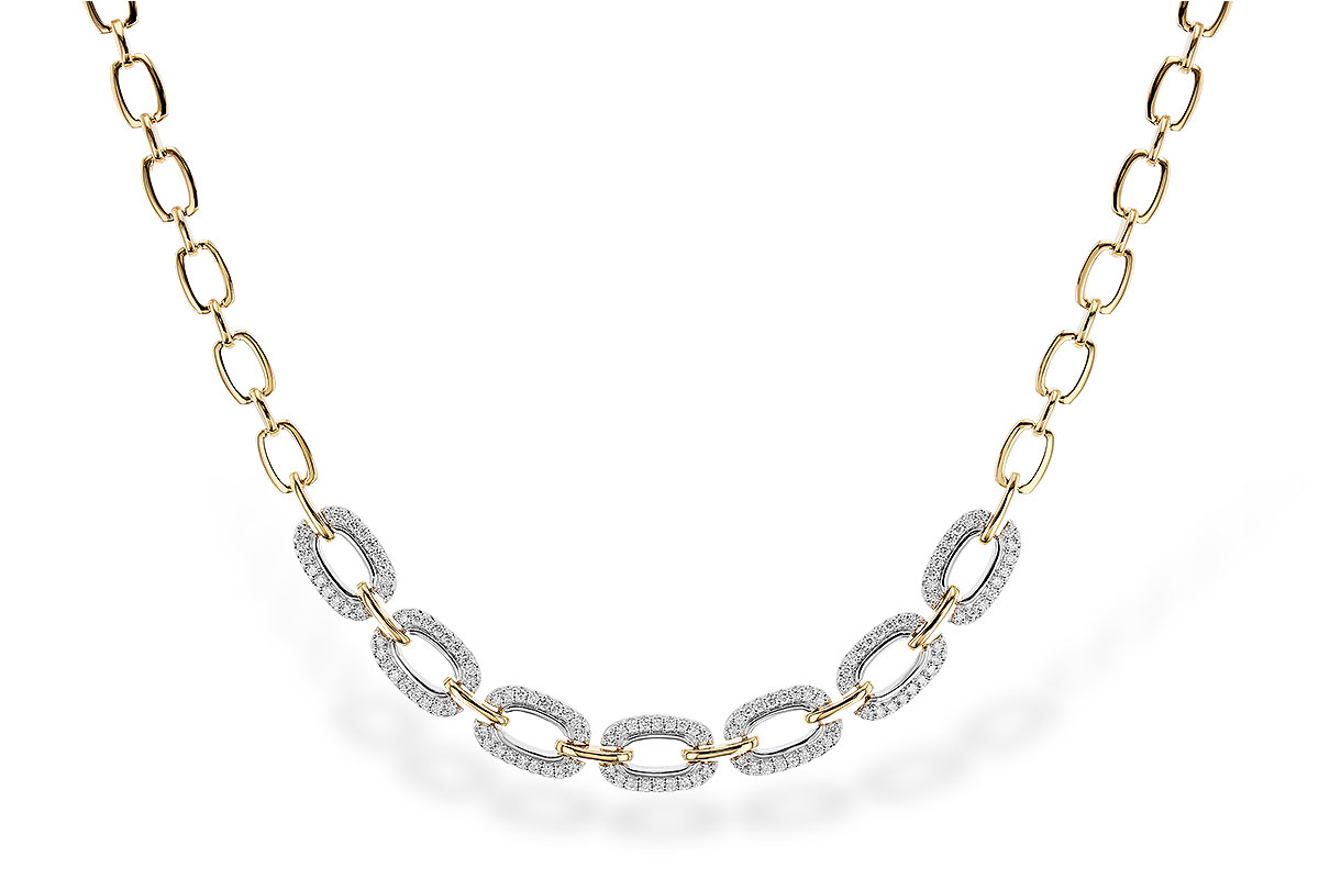 K310-82745: NECKLACE 1.95 TW (17 INCHES)